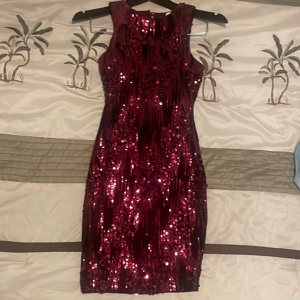 Brand: Emerald sundae, Size:XXS, red/maroon
